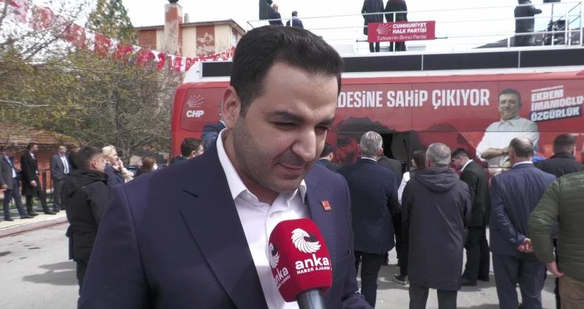 CHP Gençlik Kolları Başkanı Cem Aydın, "Biz yağmurda, çamurda, karda,