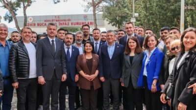 CHP Genel Başkanı Özgür Özel, İzmir Buca Cezaevi’nde tutuklu bulunan