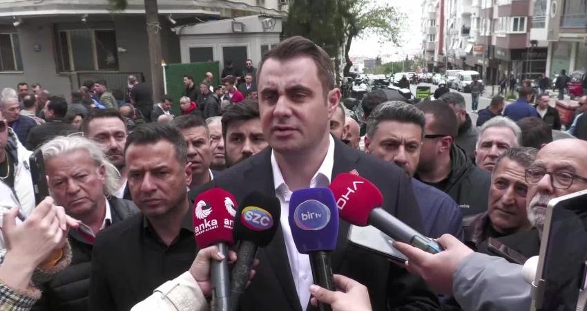 CHP İzmir İl Başkanı Çağatay Güç, gözaltına alınan Bornova Belediye