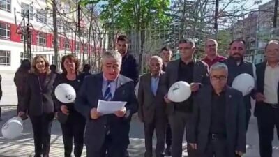 CHP Yeşilyurt İlçe Örgütü yöneticileri, 23 Nisan Ulusal Egemenlik ve