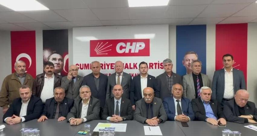 CHP Zonguldak İl Başkanı Devrim Dural, İl Genel Meclisi Üyeleriyle