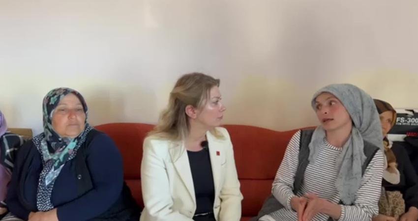 CHP Kadın Kolları Genel Başkanı Asu Kaya, Uşak’ın Güre Köyü’nde