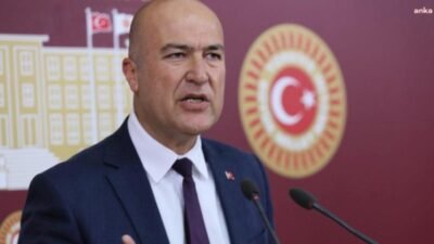 CHP İçişleri Politika Kurulu Başkanı Murat Bakan, Bornova Belediye Başkanı Ömer