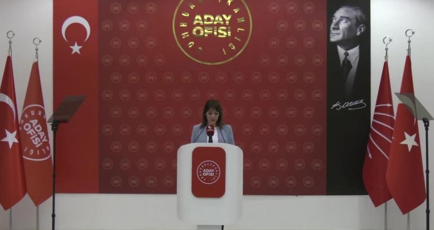 CHP Çalışma ve Sosyal Güvenlik Politika Kurulu Başkanı Gamze Taşcıer,