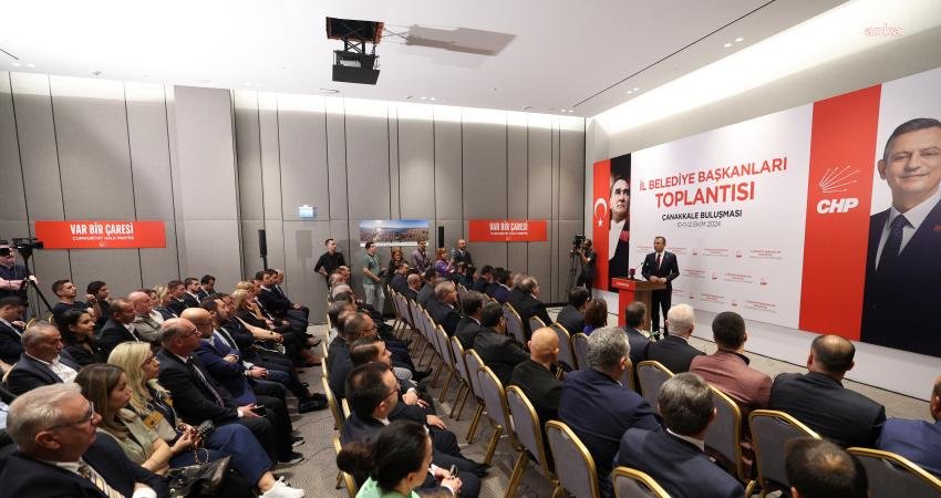 CHP'li İl Belediye Başkanları Toplantısı, CHP Genel Başkanı Özgür Özel
