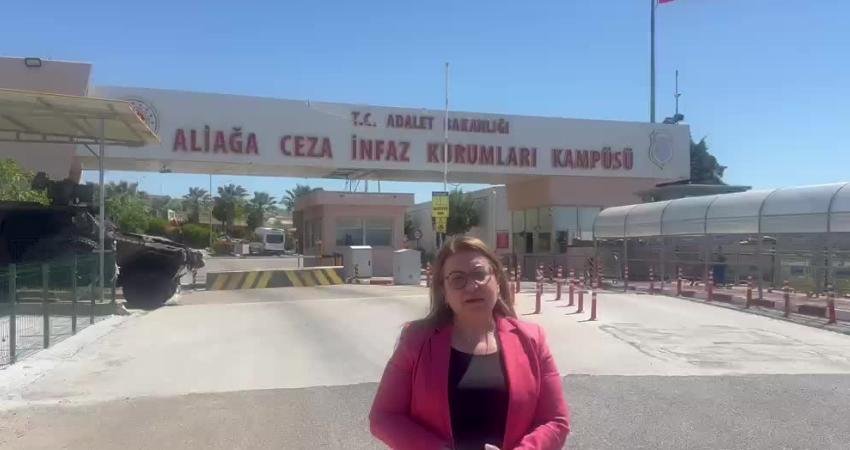 CHP Denizli Milletvekili Gülizar Biçer Karaca, Şakran Cezaevi’nde tutuklu bulunan