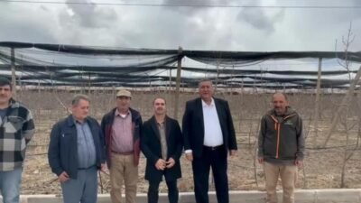 CHP Niğde Milletvekili Ömer Fethi Gürer’in sorunlarını dinlediği Altunhisarlı elma