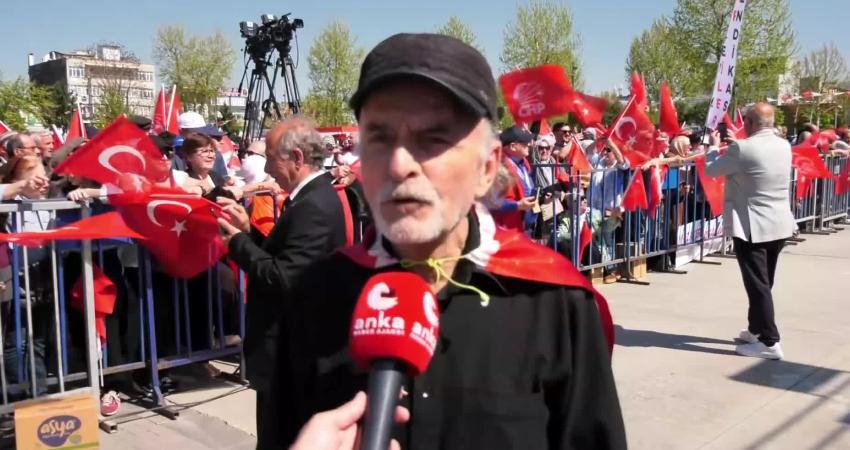 CHP'nin Sakarya'daki "Millet İradesine Sahip Çıkıyor" mitinginde ANKA Haber Ajansı'na