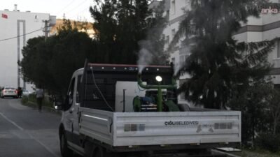 Çiğli Belediyesi, sivrisinek ve zararlı haşerelere karşı başlattıkları çalışmaları hızlandırdı.