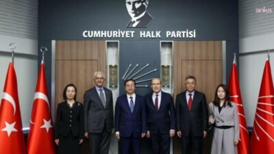 Çin Komünist Partisi heyeti, CHP Genel Merkezi’nde temaslarda bulundu. Görüşmede