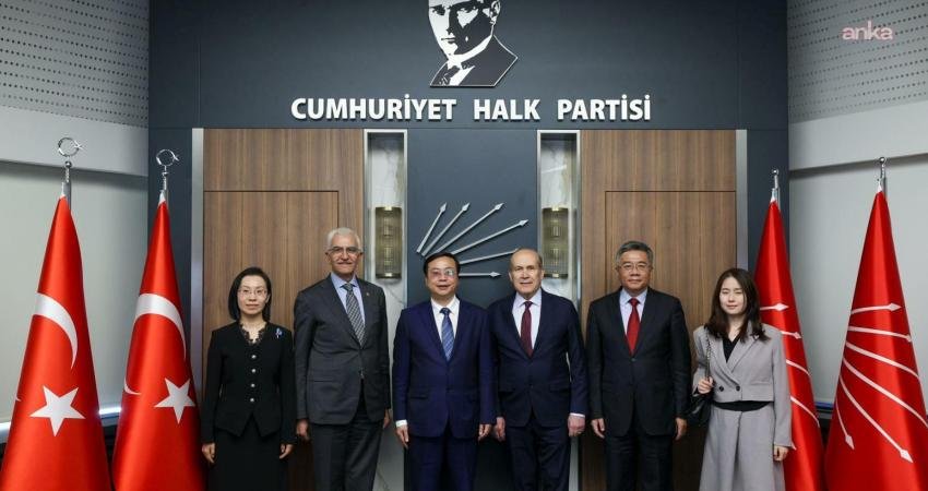 Çin Komünist Partisi heyeti, CHP Genel Merkezi’nde temaslarda bulundu. Görüşmede