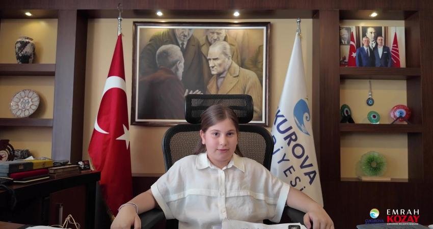 Çukurova Belediye Başkanı Emrah Kozay, 23 Nisan Ulusal Egemenlik ve