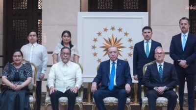 Filipinler, Kenya, Peru ve Kolombiya'nın Ankara Büyükelçileri, Cumhurbaşkanı Recep Tayyip