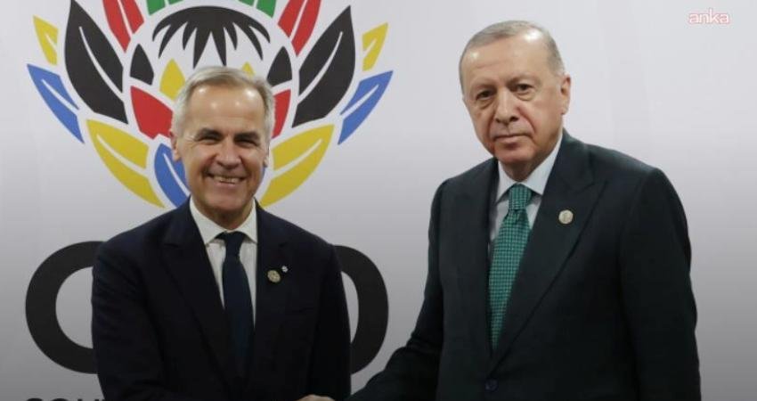 Cumhurbaşkanı Erdoğan, Kanada Başbakanı Carney ile görüştü Cumhurbaşkanı Recep Tayyip Erdoğan, Kanada Başbakanı Mark Carney ile bir
