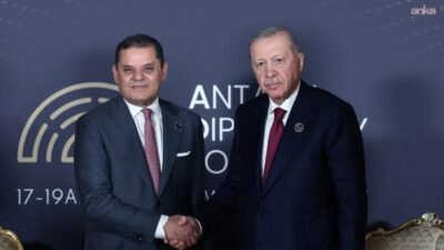 Cumhurbaşkanı Recep Tayyip Erdoğan, Antalya'da Libya Ulusal Birlik Hükümeti Başbakanı