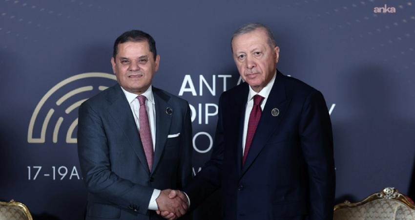 Cumhurbaşkanı Recep Tayyip Erdoğan, Antalya'da Libya Ulusal Birlik Hükümeti Başbakanı