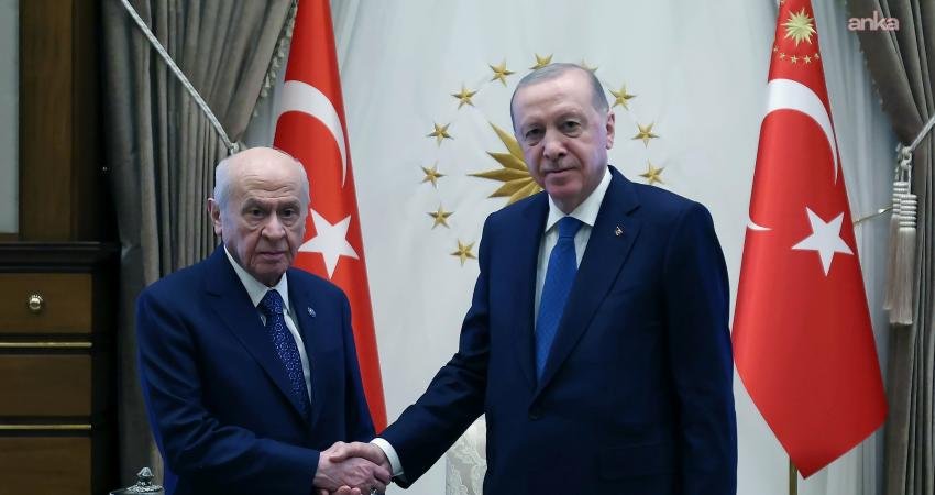 Cumhurbaşkanı Recep Tayyip Erdoğan, MHP Genel Başkanı Devlet Bahçeli’yi kabul