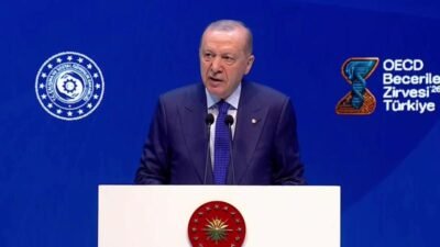 Cumhurbaşkanı Recep Tayyip Erdoğan, OECD Beceriler Zirvesi’nde yaptığı konuşmada, genç