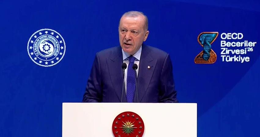 Cumhurbaşkanı Recep Tayyip Erdoğan, OECD Beceriler Zirvesi’nde yaptığı konuşmada, genç