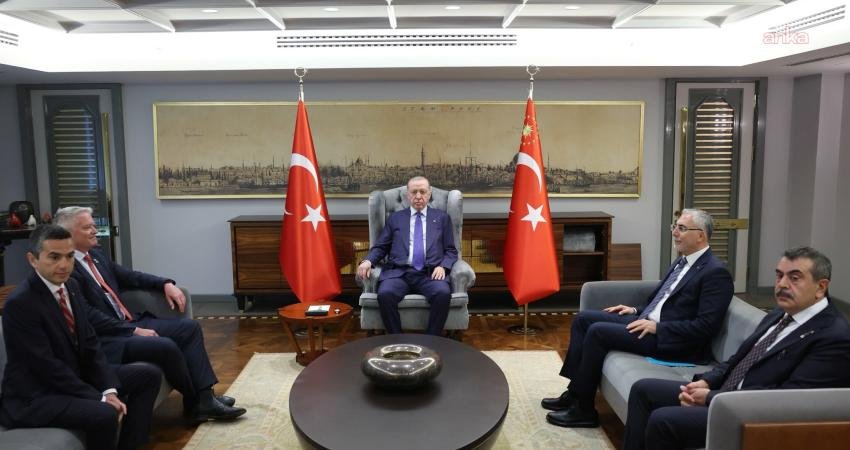 Cumhurbaşkanı Recep Tayyip Erdoğan, OECD Genel Sekreteri Mathias Cormann'ı kabul