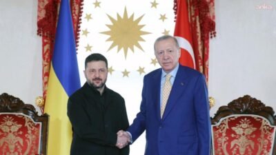 Cumhurbaşkanlığı, Cumhurbaşkanı Recep Tayyip Erdoğan ile Ukrayna Devlet Başkanı Volodimir