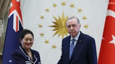 Cumhurbaşkanı Recep Tayyip Erdoğan, Cumhurbaşkanlığı'nda Yeni Zelanda Genel Valisi Cindy