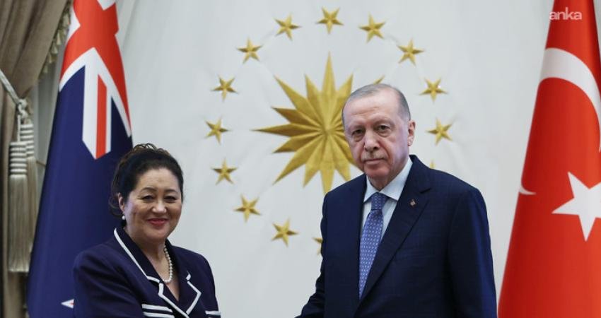 Cumhurbaşkanı Recep Tayyip Erdoğan, Cumhurbaşkanlığı'nda Yeni Zelanda Genel Valisi Cindy