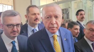 Cumhurbaşkanı Recep Tayyip Erdoğan, seçimlerin ne zaman yapılacağı sorusuna, "Zamanında"