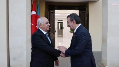 Cumhurbaşkanı Yardımcısı Cevdet Yılmaz, Türk Devletleri Teşkilatı kapsamında Bakü’de yürütülen