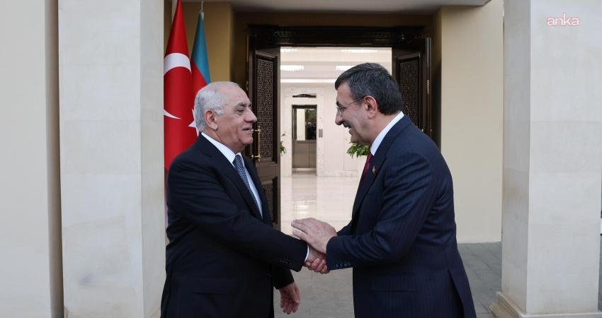 Cumhurbaşkanı Yardımcısı Cevdet Yılmaz, Türk Devletleri Teşkilatı kapsamında Bakü’de yürütülen