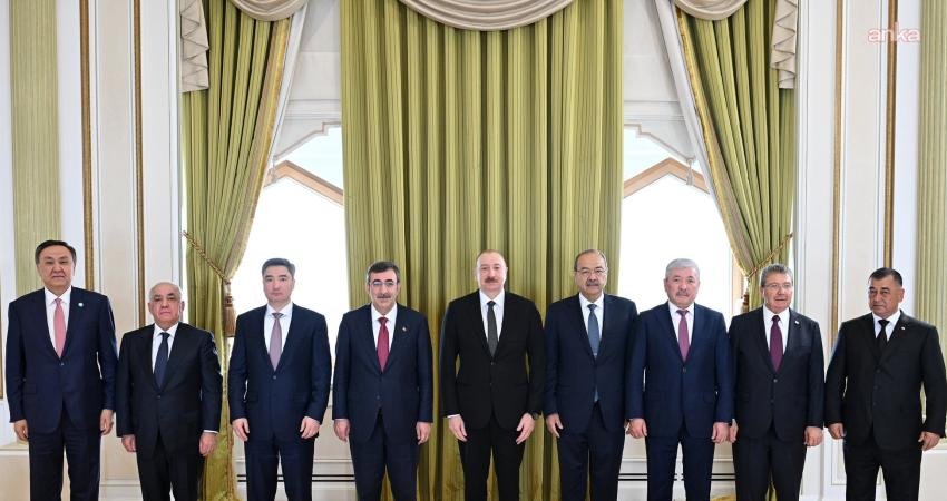 Cumhurbaşkanı Yardımcısı Cevdet Yılmaz, Bakü'de düzenlenen Türk Devletleri Teşkilatı (TDT)