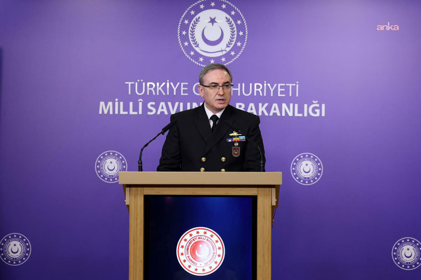 Milli Savunma Bakanlığı'ndan (MSB) yapılan açıklamada, Konya'da konuşlu 3.Ana Jet