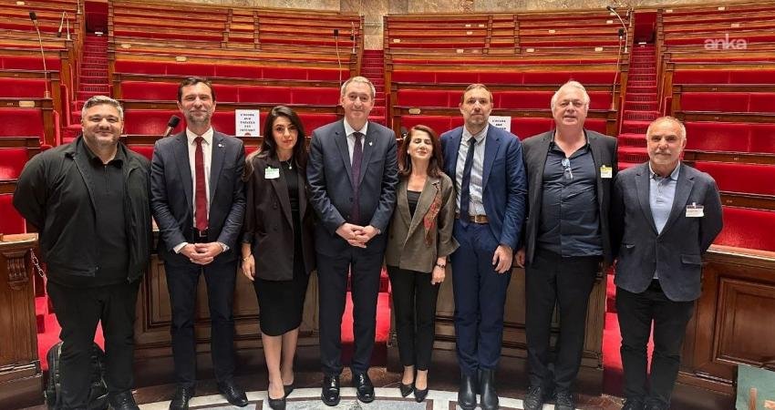 DEM Parti Eş Genel Başkanı Tuncer Bakırhan ve beraberindeki heyet, Boyun
