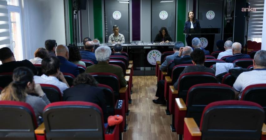 DEM Parti, İç Anadolu il, ilçe eş başkanlarının ve kadın