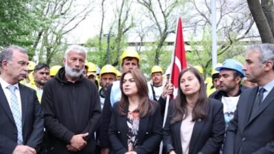 DEM Parti Grup Başkanvekili Gülistan Kılıç Koçyiğit ile milletvekilleri, Ankara