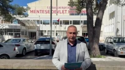 Demokratik Sağlık-Sen Anadolu Şube Başkanı Abdullah Gül, Menteşe Devlet Hastanesi’nin