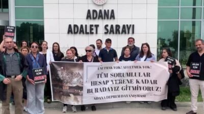 Adana'da 6 Şubat depremlerinde Hasan Alpargün Apartmanı'nın yıkılması sonucunda 96