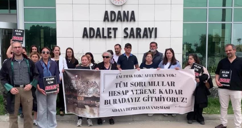 Adana'da 6 Şubat depremlerinde Hasan Alpargün Apartmanı'nın yıkılması sonucunda 96