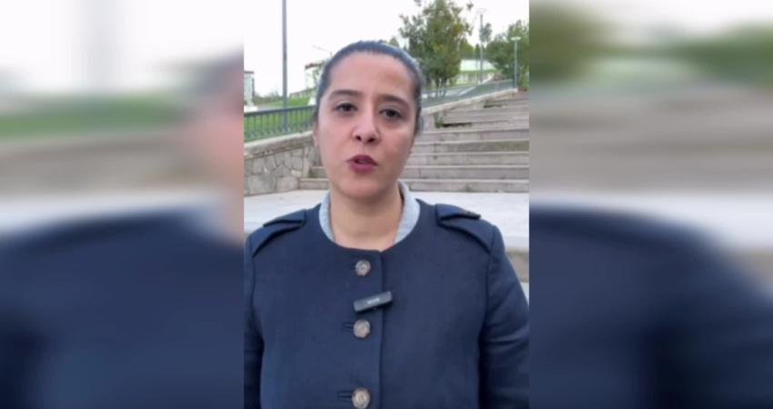 Emek Partisi (EMEP) Gaziantep Milletvekili Sevda Karaca, Adana'da 6 Şubat