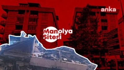 Kahramanmaraş'ta 6 Şubat depremlerinde 35 kişinin hayatını kaybettiği Manolya Sitesi