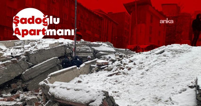 Malatya'da 6 Şubat depremlerinde 14 kişinin yaşamını yitirdiği Şadoğlu Apartmanı'na