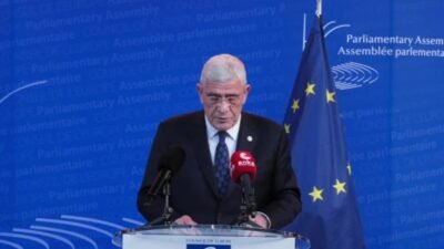 İYİ Parti Genel Başkanı Müsavat Dervişoğlu, Avrupa Konseyi Parlamenterler Meclisi'ndeki