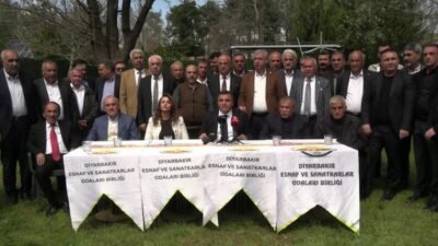 Diyarbakır Esnaf ve Sanatkarlar Odaları Birliği (DESOB) Başkanı Alican Ebedinoğlu,