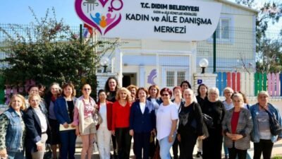 Didim Belediyesi Kadın Meclisi, nisan ayı olağan toplantısını yoğun katılımla