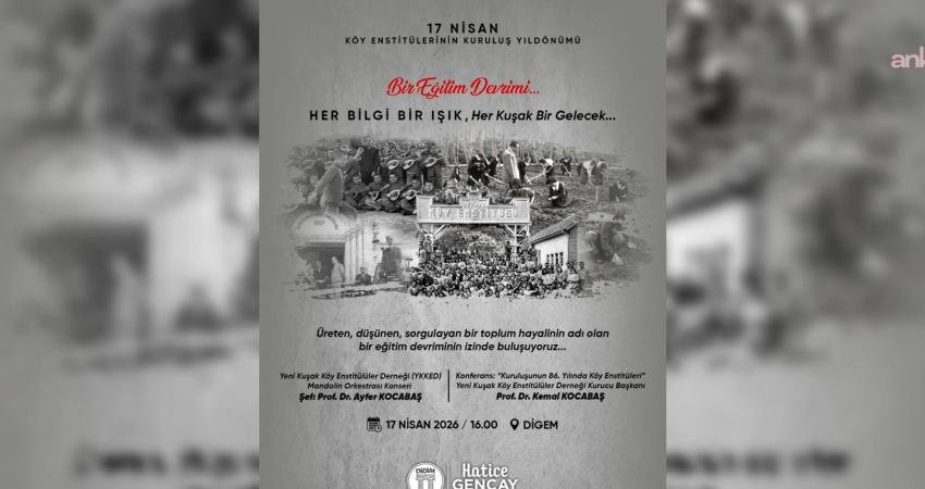 Didim’de “Kuruluşunun 86. Yılında Köy Enstitüleri” paneli Didim Belediyesi, Köy Enstitüleri’nin kuruluş yıl dönümü dolayısıyla panel ve