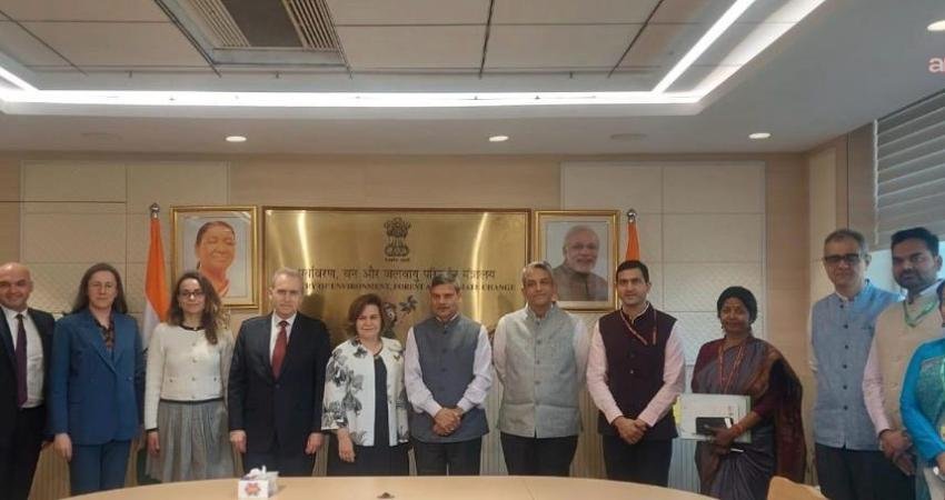 Dışişleri Bakan Yardımcısı Ekinci, Yeni Delhi’de Hindistan'ın başkenti Yeni Delhi'de çeşitli temaslarda bulunan Dışişleri Bakan Yardımcısı