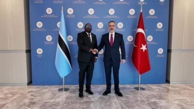 Dışişleri Bakanı Hakan Fidan, Botsvana Uluslararası İlişkiler Bakanı Phenyo Butale