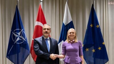 Finlandiya Dışişleri Bakanı Elina Valtonen, Dışişleri Bakanı Hakan Fidan ile