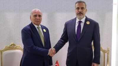 Dışişleri Bakanı Hakan Fidan, Irak Dışişleri Bakanı Fuad Hüseyin ile