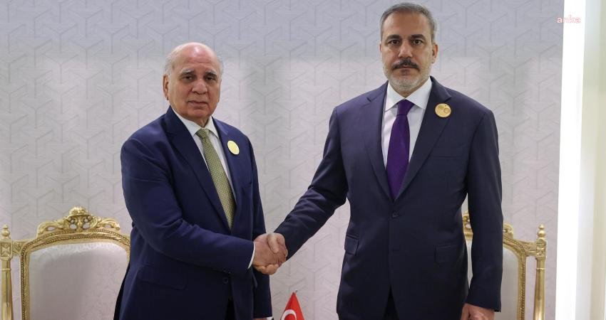 Dışişleri Bakanı Hakan Fidan, Irak Dışişleri Bakanı Fuad Hüseyin ile